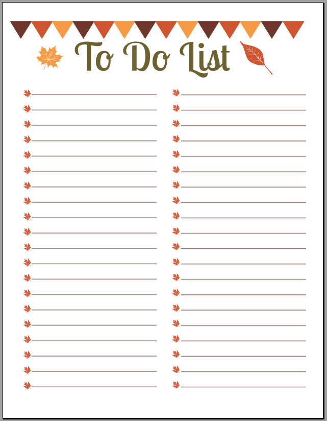 91 best Printable To Do List images on Pinterest | Free printables ... | to do list to print
